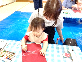 祖父母へのプレゼント作り